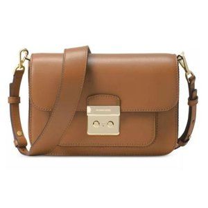 Michael Kors Sloan Editor Leather Shoulder Bag NWT